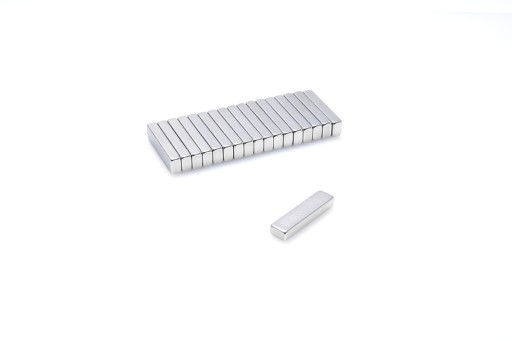 Neodymový tanierový magnet MPŁ 20x5x2 N38 10 kusov