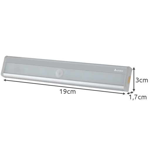 LED páskové svietidlo pod skrinku, samolepiace alebo magnetické, senzorové