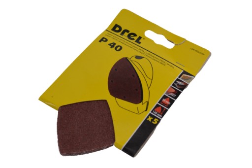 BRÚSNY PAPIER NA VELCRO DELTA IRON GR120 5 ks