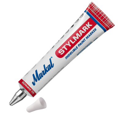 Markal Stylmark popisovač 2mm biely