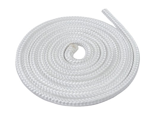 BIELE POLYPROPYLÉNOVÉ LANO Silné pletené lano 6mm 20M