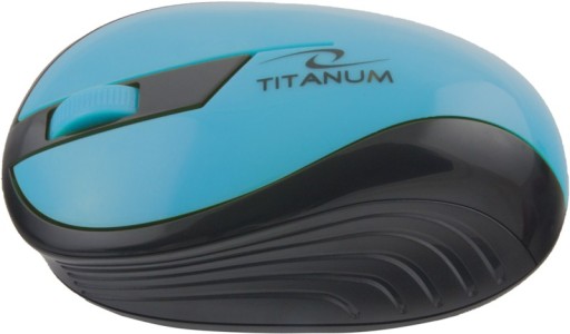 Myš Titanum Rainbow TM114T TYRKYSOVÁ