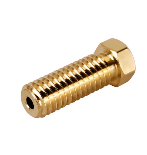 Mosadzná sopečná tryska 0,6 mm 1,75 mm M6 E3D V6 RepRap