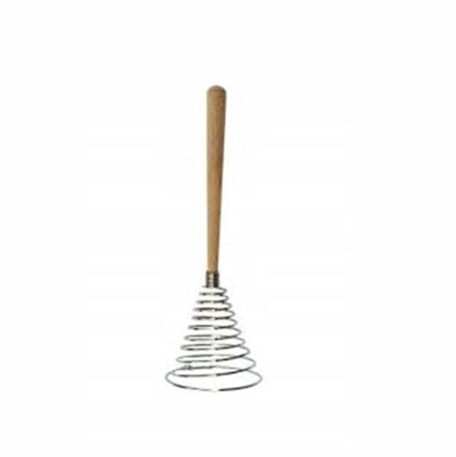 Špirálová metla, 31 cm, na vaječnú penu, smotanové hmoty, POĽSKÝ VÝROBOK
