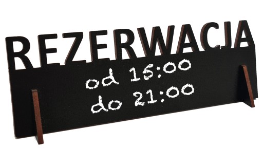 REZERVAČNÝ STOJAN NA TABUĽKU NA PÍSANIE
