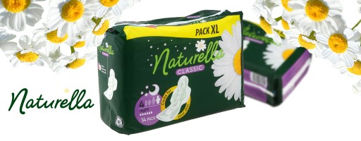 NATURELLA NIGHT CLASSIC hygienické vložky 14 KS S KRÍDLAMI PRE NOC ABSORBENT XL