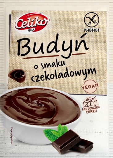 ČOKOLÁDOVÝ PUDING, BEZLEPKOVÝ 40 g - ČEL