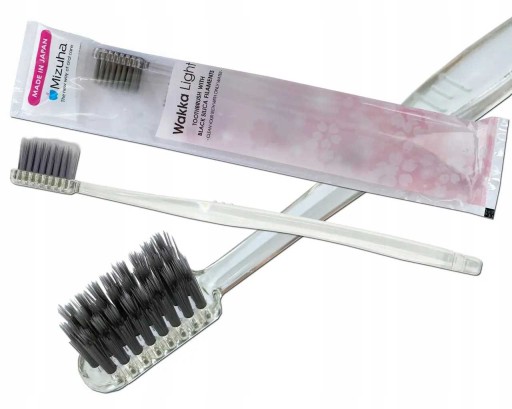 JAPONSKÁ RUČNÁ ZUBNÁ KEFKA SO SILICA WAKKA LIGHT MIZUHA 1KS