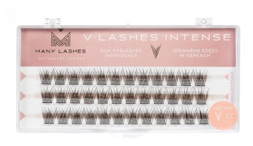 Many Lashes V-LASHES INTENSE CC-12mm mihalnice