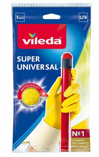 Univerzálne gumené rukavice Vileda Super Grip L