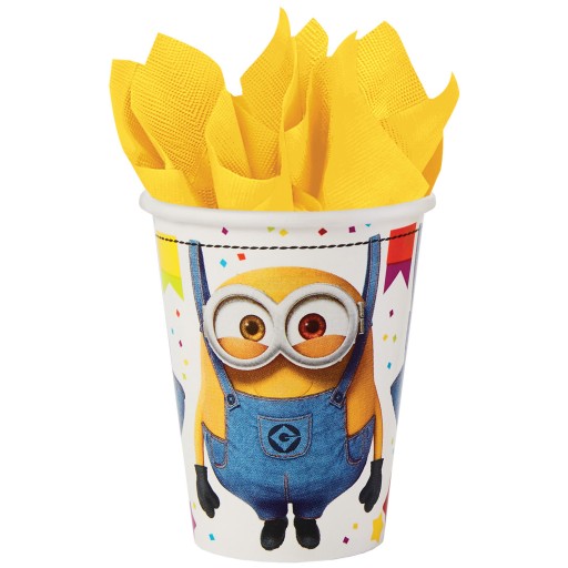 Minions narodeninové poháre 250ml 8ks
