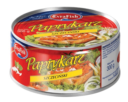 PAPRYKARZ SZCZECIŃSKI konzerva EvraFish 300g