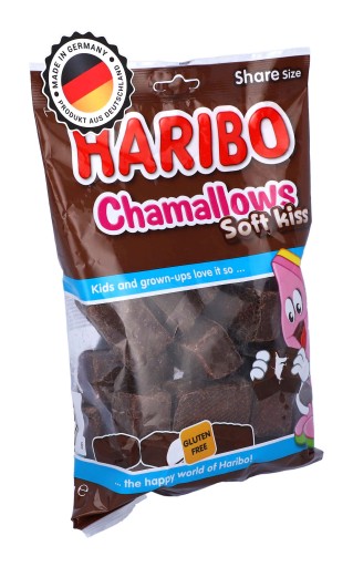 HARIBO chamallows vanilkové marshmallows v čokoláde