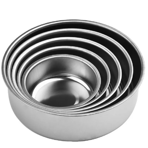5x KUCHYNSKÁ MISA OCELOVÁ GASTRONOMICKÁ MISKA