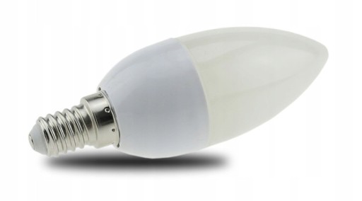 LED žiarovka E14 C37 1W Sviečka Neutrálna farba