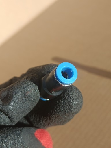 Zásuvný konektor pneumatickej redukcie 8 - 6mm PG 8-6