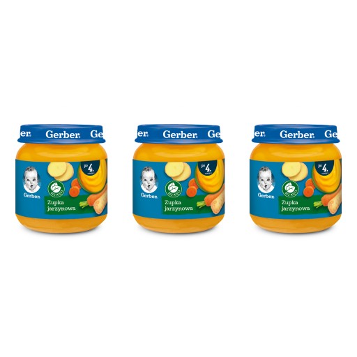 GERBER Zeleninová polievka x 3 kusy