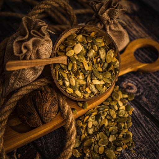 Tekvicové semienka Čerstvé tekvicové semienka lúpané 500 g 0,5 kg ZDRAVÉ