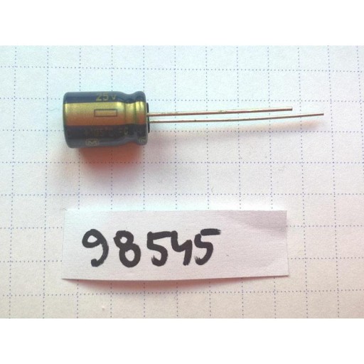 Elektrolytový kondenzátor 220uF 25V 8X12 105C FC x5