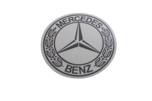 NÁLEPKA MERCEDES 4,5 x 4,5 cm