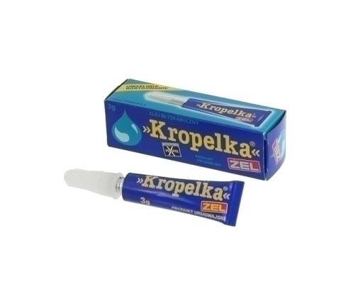Univerzálne lepidlo Drop Gel 3g min