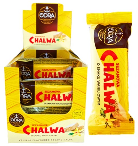 Sezamová chalva VANILKA Osýpky 50g