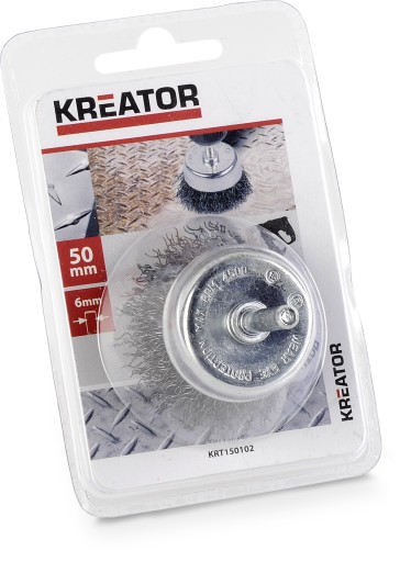 Drôtená tupá kefa pre 50 mm vrták Kreator