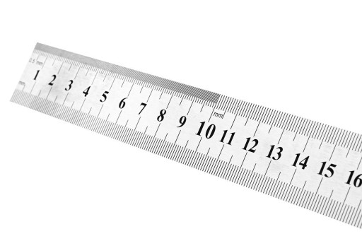 Lineárne pravítko 50 cm, nerez