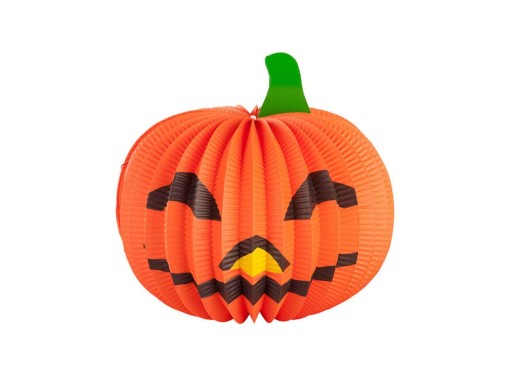 Dekorácia Halloween tekvica rozeta 25 cm
