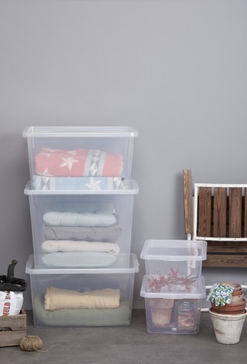 Plastová nádoba organizéra s krytom, 3l box