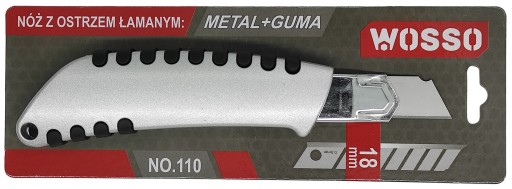 KOVOVÝ NÔŽ TAPEŤOVÝ NÔŽ S 18 mm ZLOMENÝMI ČEPELMI