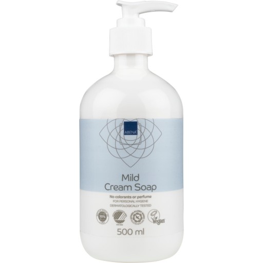 Jemné krémové mydlo 500 ml.