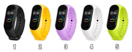PÁRKA PRE XIAOMI MI BAND 3/4 - MNOHÉ FARBY