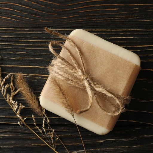 Nálepky MYDLO Handmade 100% prírodná kozmetika darček 48 kusov
