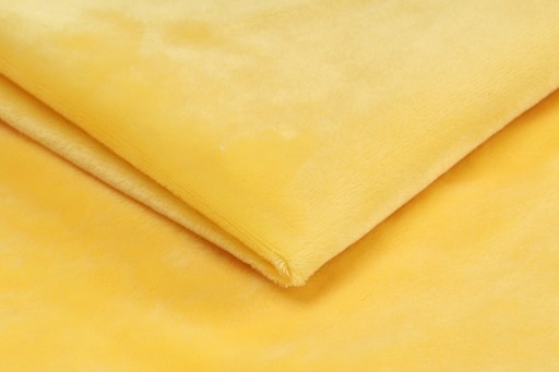 Minky Knit Smooth No. 25 Yellow 1/2 MB