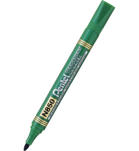 Pentel Marker s okrúhlym hrotom, zelený N850-D