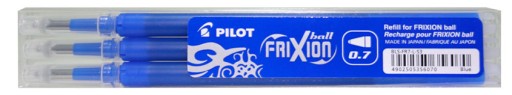 Frixion stierateľná vložka 0,7mm Apricot Pilot 1 ks