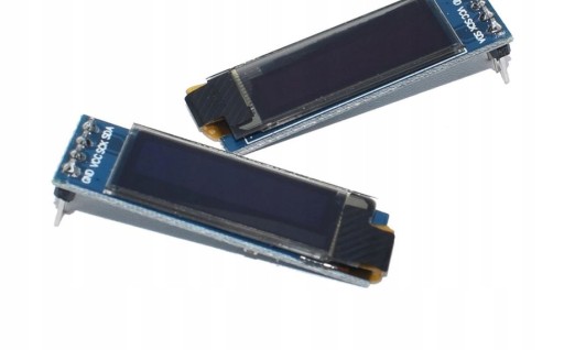 OLED displej 0,91 palca 128x32 I2C biely