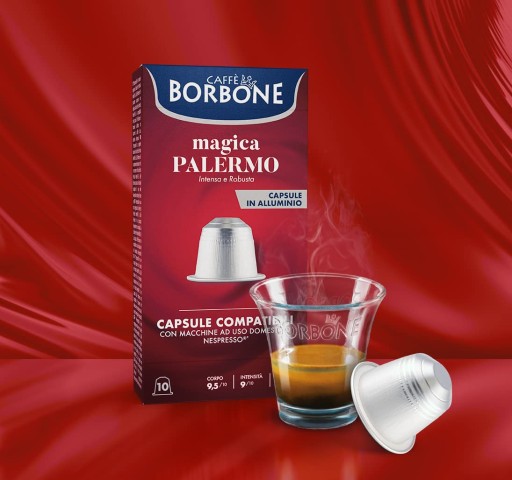 BORBONE MAGICA PALERMO Kapsuly Nespresso 10 ks.