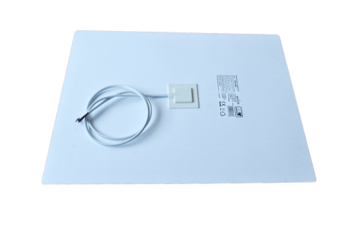 VYHRIEVACIA PODLOŽKA PRE ZRKADLÁ POD ZRKADLO Samolepiaca 40x30 CM MW Výkon DFG-4030
