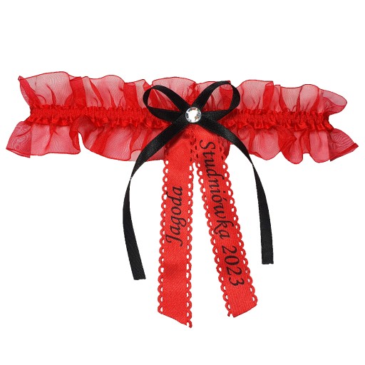 Podväzky PROM RED meno, dátum
