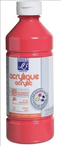 LEFRANC BOURGEOIS AKRYLÁTOVÁ FARBA 500ML RUŽOVÁ