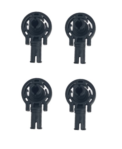 LEGO Technic Connector 47455 čierny - 4 ks