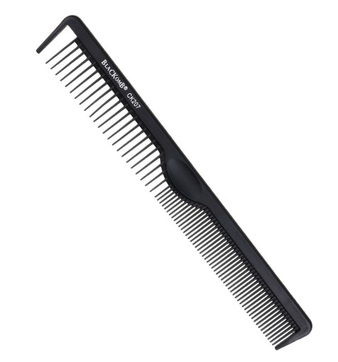 Barber Hrebeň na strihanie vlasov CARBON Black
