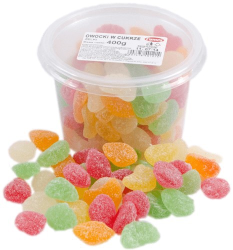CYMES Ovocné želé v cukre 400g