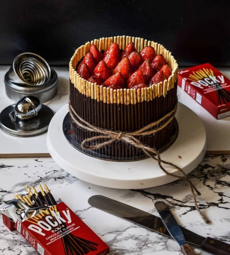 Pocky čokoládová príchuť