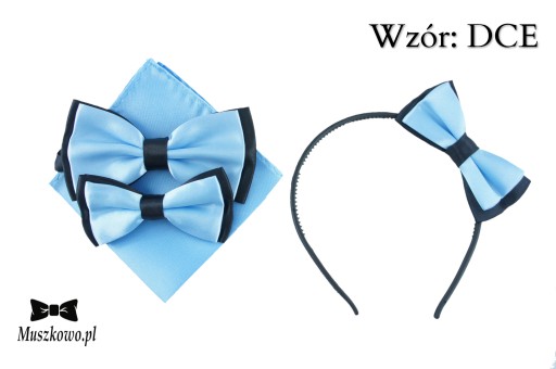 Elegantná modrá čelenka pre dievčatá a ženy