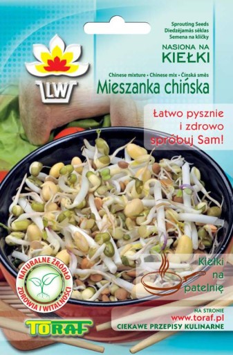Čínska zmes semienok na klíčky 40g TORAF