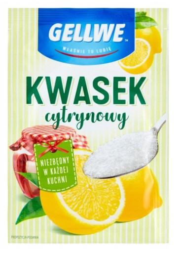 GELLWE KYSELINA CITRÓNOVÁ 20G