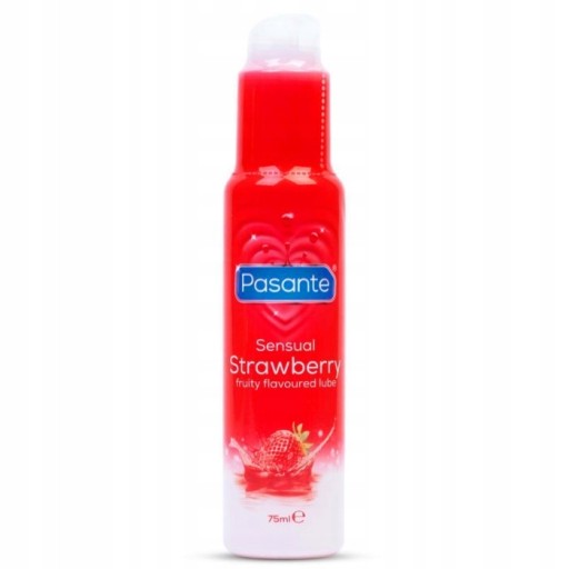 PASANTE STRAWBERRY LUBE Intímny gél s jahodovou príchuťou 75 ml na vodnej báze